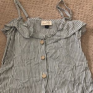 Universal thread stripe cami